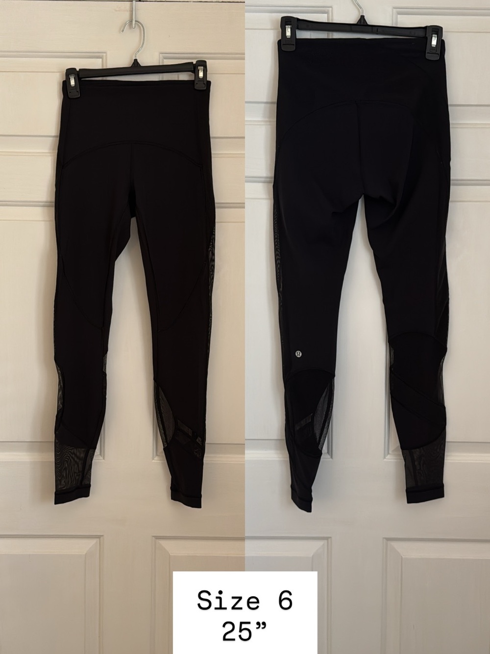 Black Women's High-Waist Performance Leggings